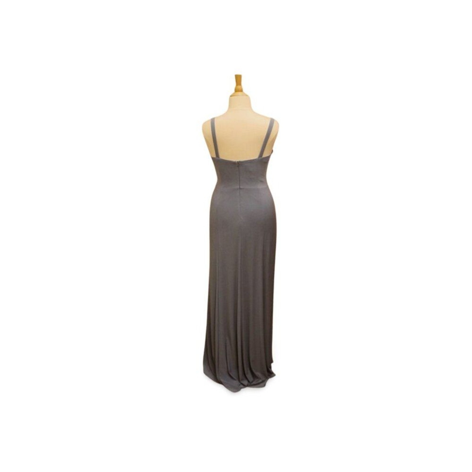 Comfortable Scoop Neck Sleeveless Aline Formal Bridesmaid Slate Amsale Nouvelle