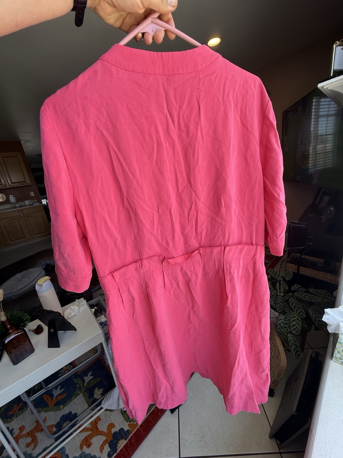 Oliver Bonas Pink Dress