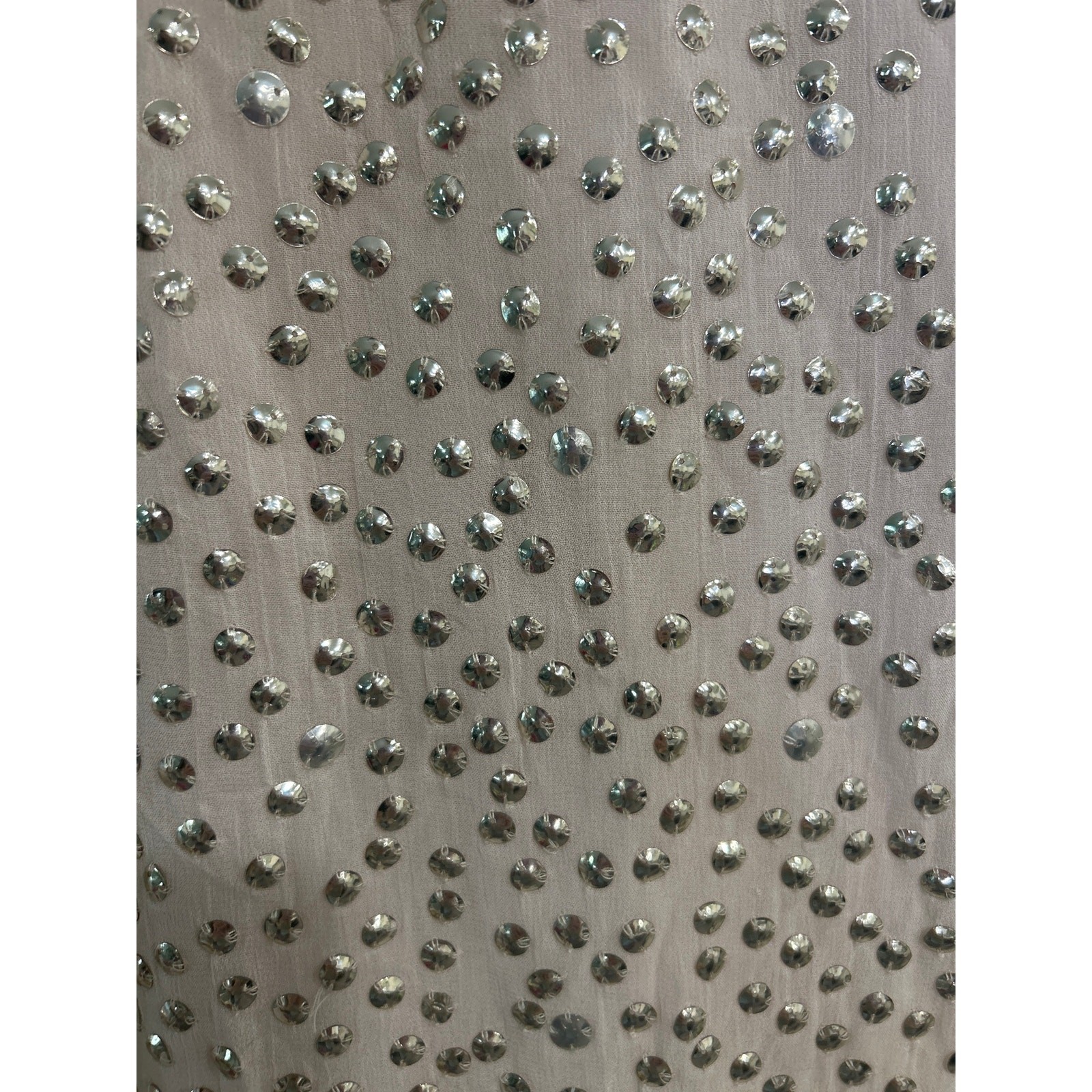French Connection Vintage Beaded Studded Cocktail Mini Dress Size 0
