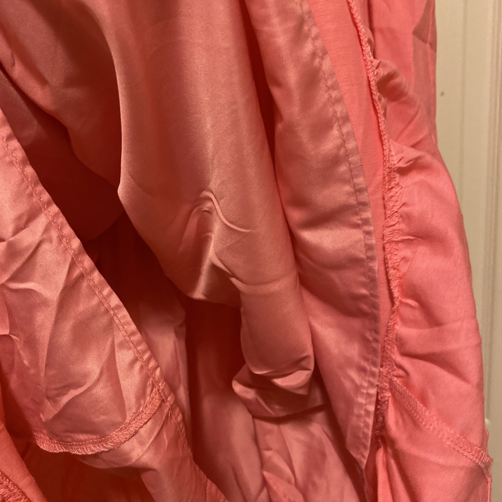 BlueBeri Boulevard Women’s Pink Summer Floral Embroidered Cottagecore Dress Sz L