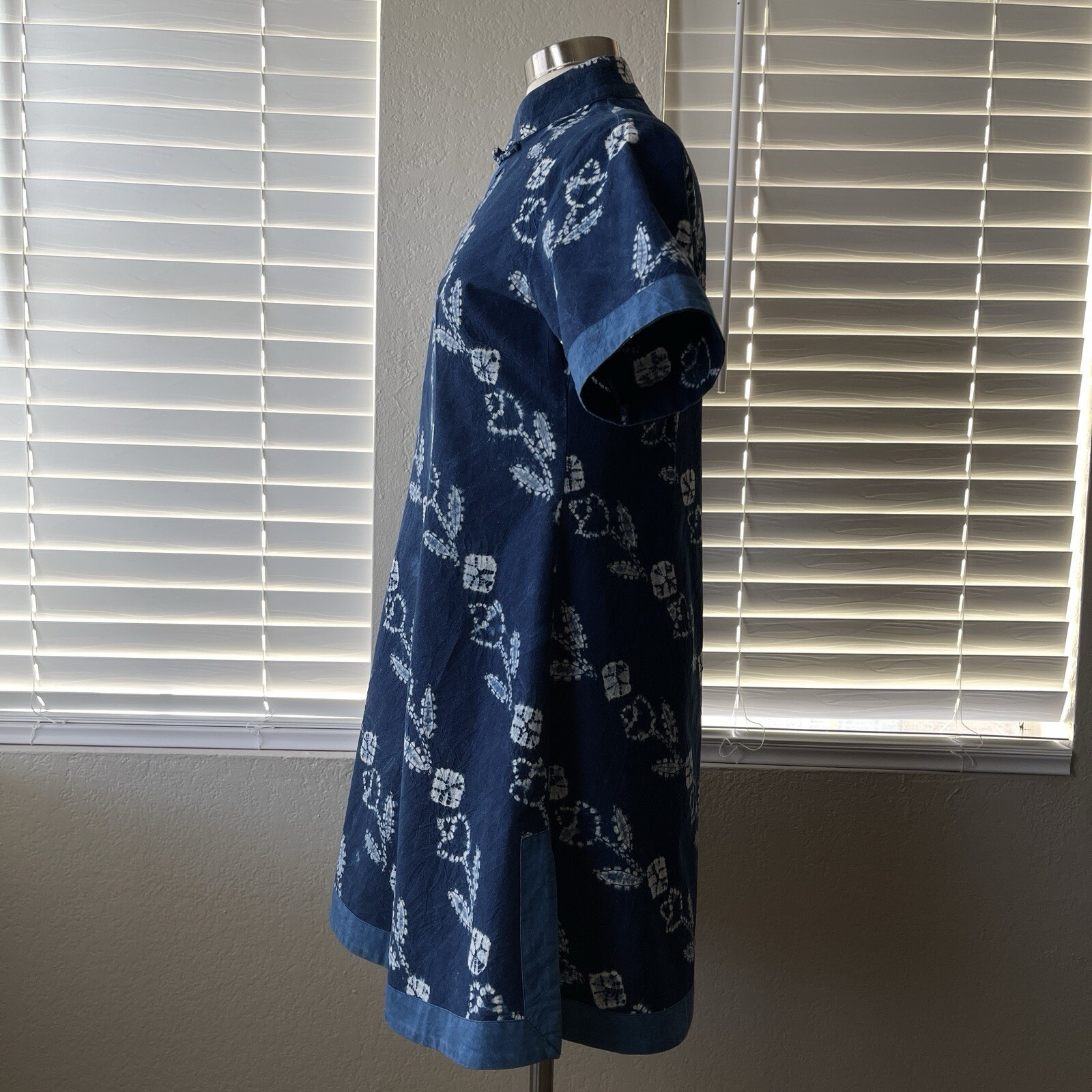 Heaven Handcrafted Chinese Tie-Dye Qipao Dress Cheongsam Size: S | Traditional C