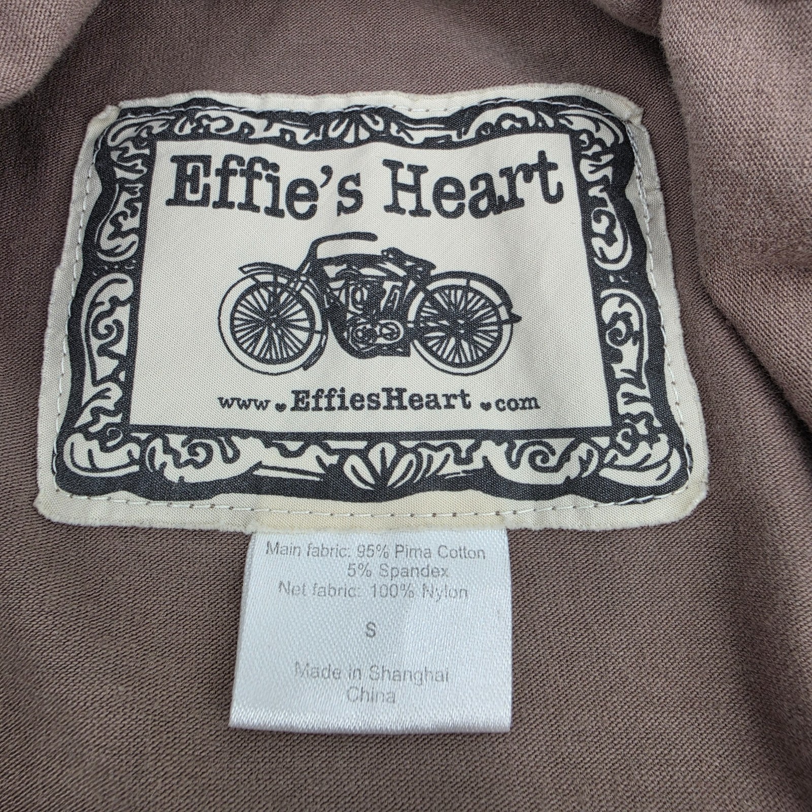 Effies Heart Modcloth Fit Flare Jackie Dress Size Small Brown Leaf Sheer Top