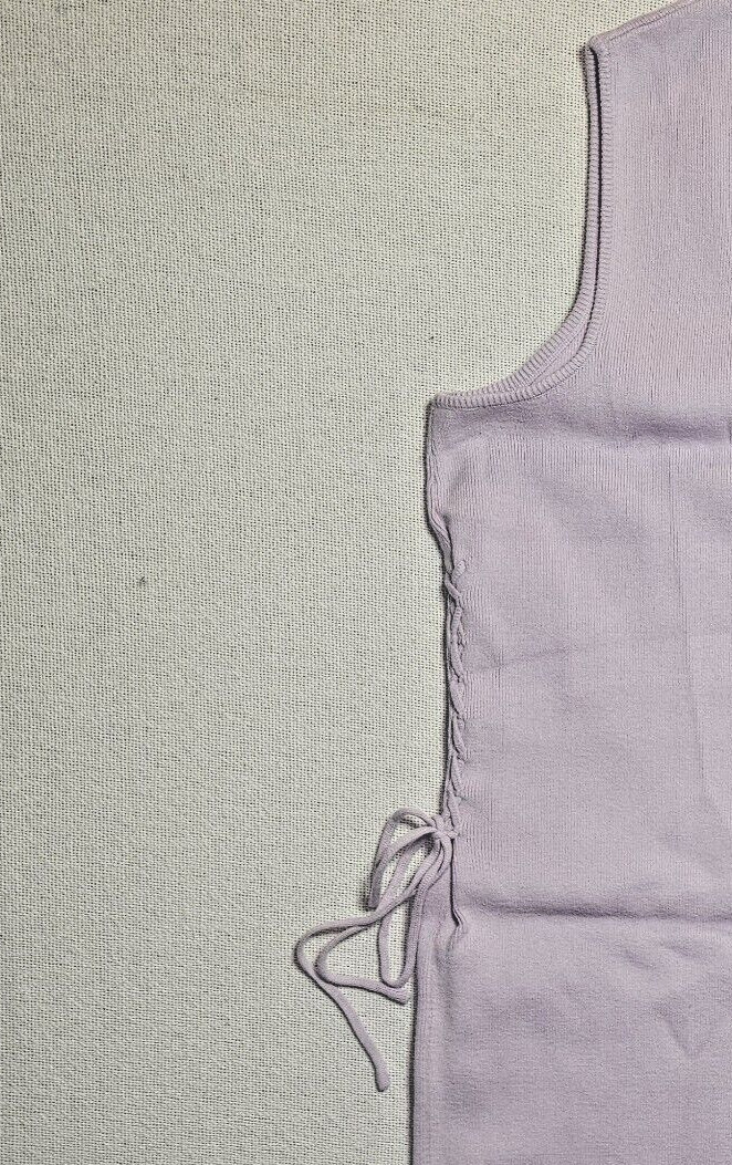 Future Collective Lavender Midi Sweater Dress Sleeveless ~ Women’s ~ Sz: 1X