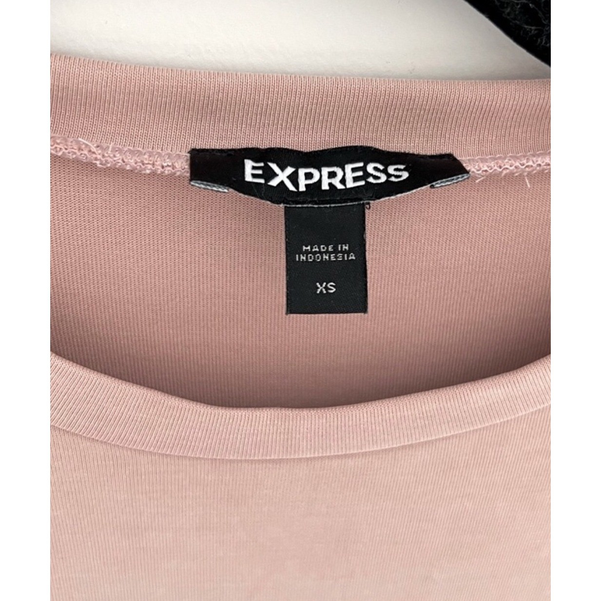 Express Ruched Bodycon T Shirt Dress Beige XS Short Sleeve Casual Everyday