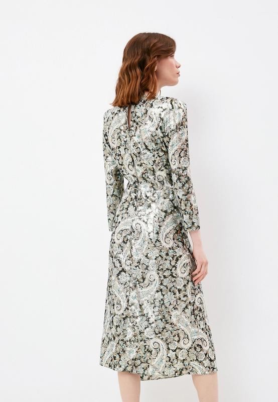 Sandro Paris Ultra-lightweight, original, luxurious dress with a paisley pattern