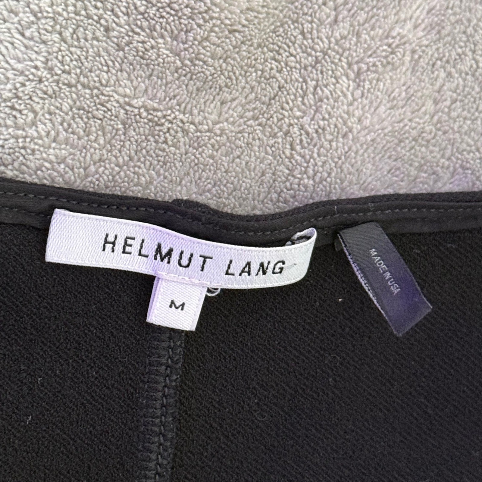 Helmut Lang Black Cutout Bodycon Sheath Short Dress Size M Gala Knit Stretch
