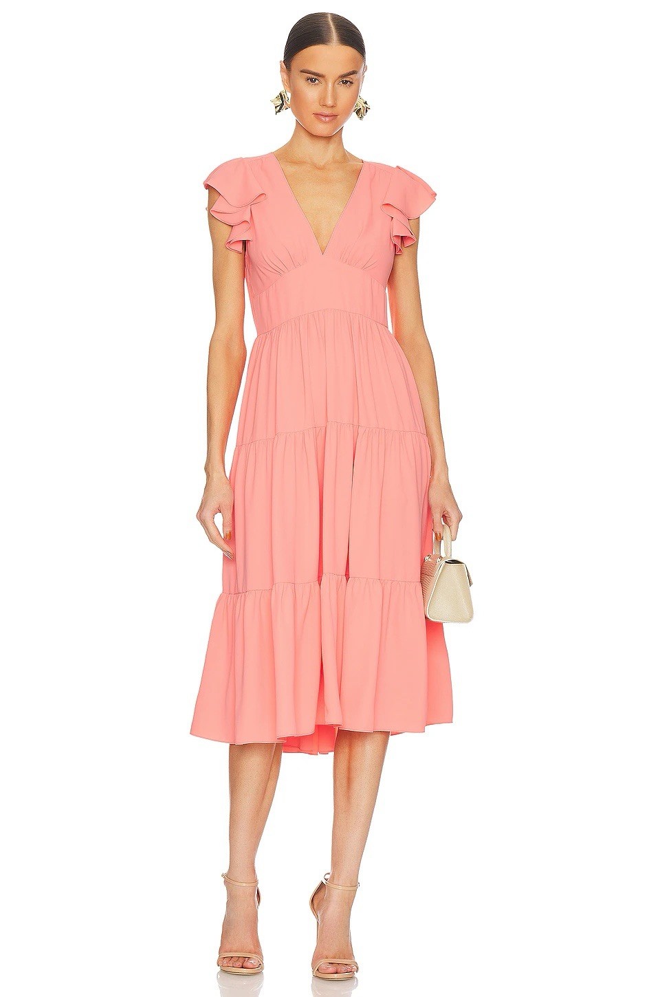 Amanda Uprichard Women’s Annette A Line Dress Size Extra Small Lightweight