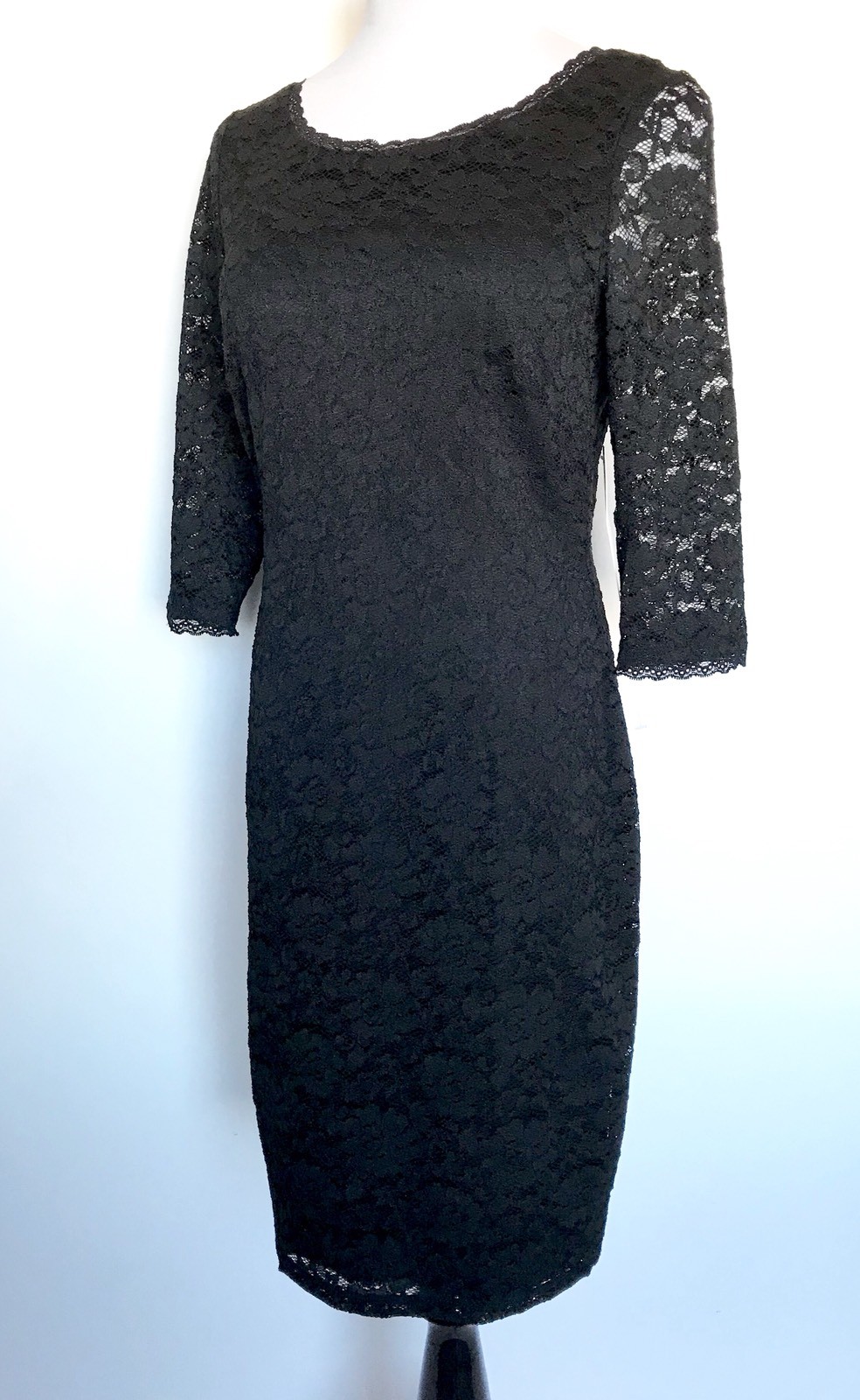 Eliza J Black Lace Dress NWT Retails $128 Price $69 Size 8