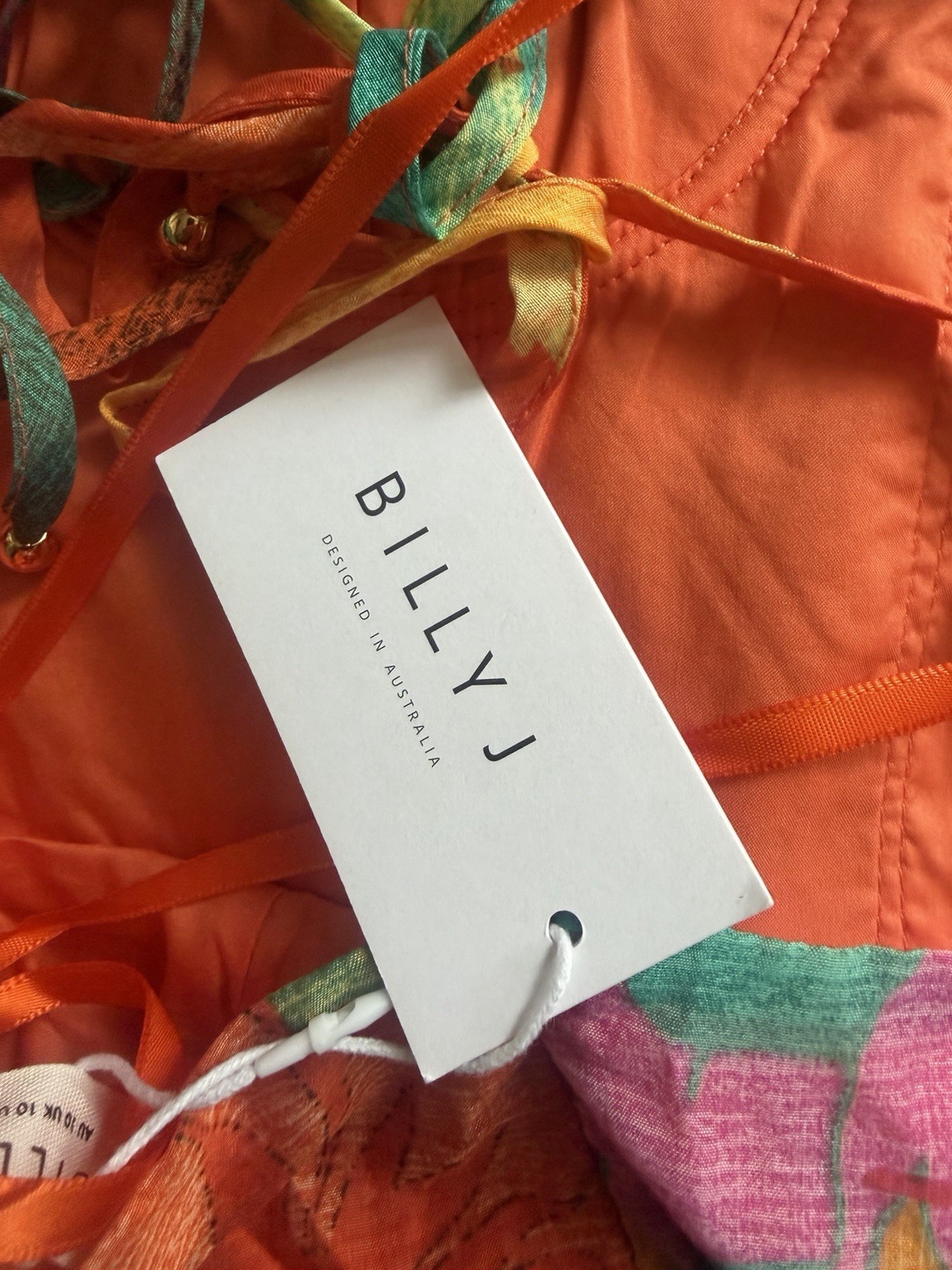 Billy J Rahima Dress Size US6/ Aus 10