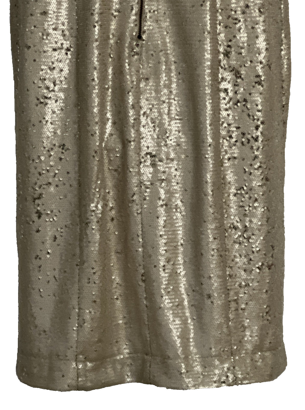 Vintage Dorothy Perkins Sequin Dress Women’s Sz 10 Champagne Lux Classic Elegant