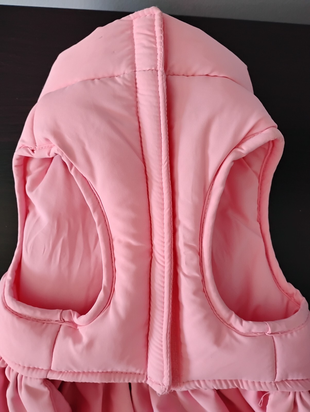 Doggie Dress Pink Ruffle with Rhinestone Bow Size Small
