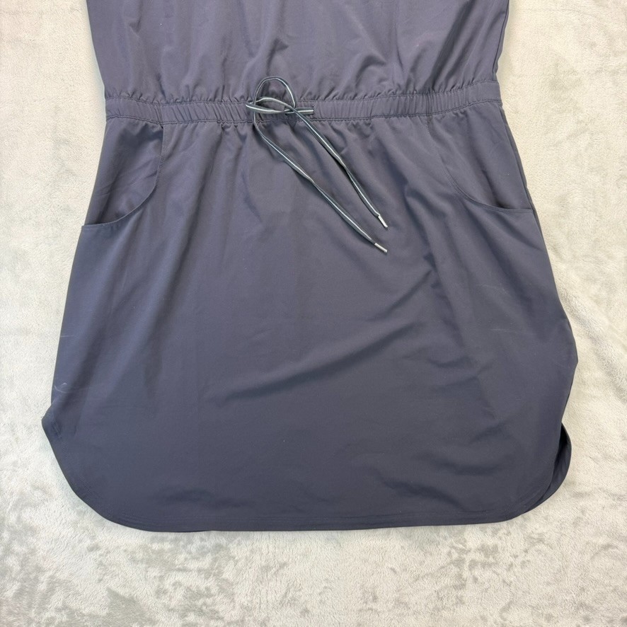 T by Talbots Lightweight Stretch Woven Dress Womens Size XL Blue