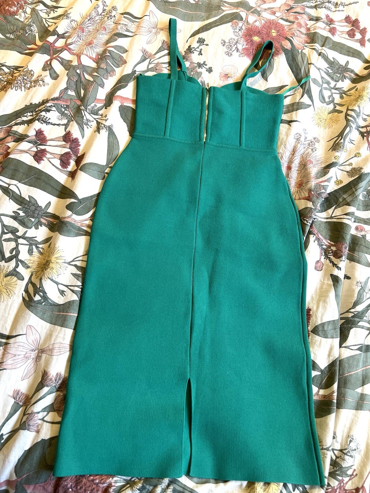 As New! SCANLAN THEODORE 💚🩶💚 Crepe Dress Size M Medium