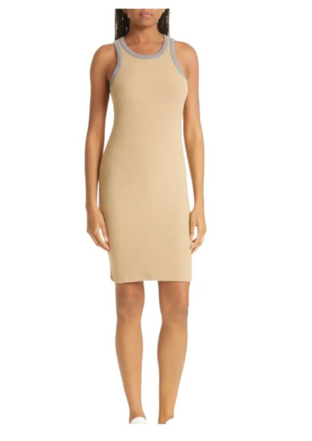 ATM Anthony Thomas Melillo Women Stretch Modal Ribbed Tank Dress NWT S, M