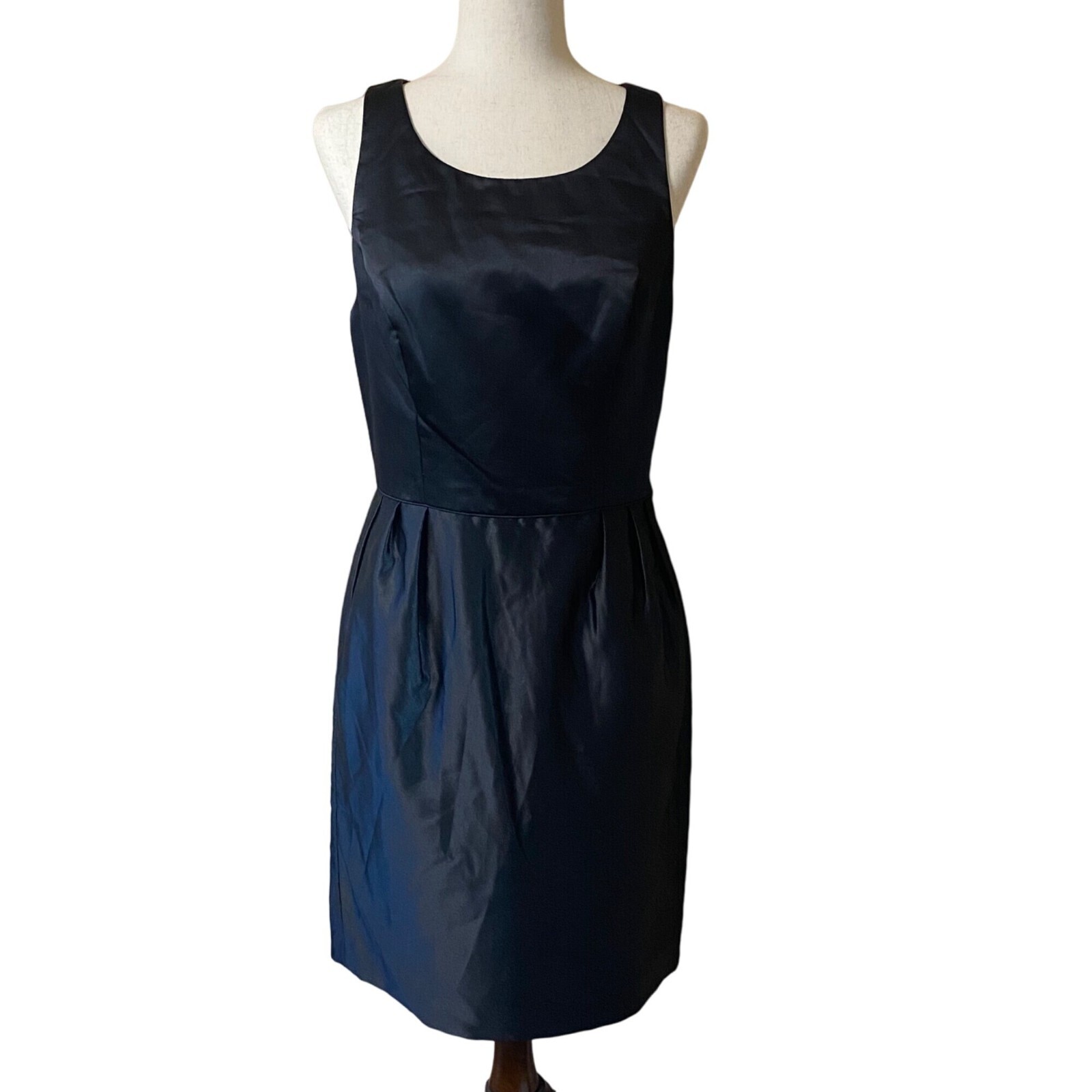 Watters & Watters Formal Dress Women Size 10 Black Style 9254 Side Zip NEW NOS