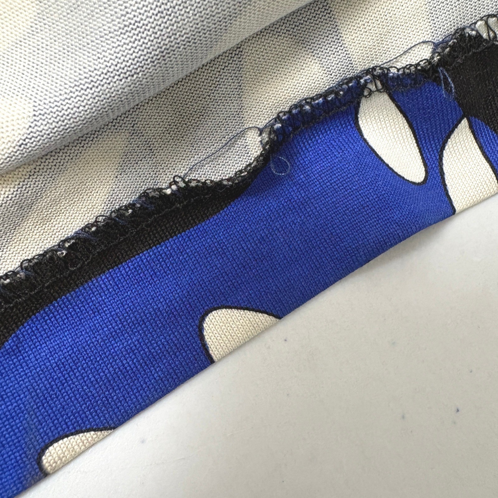 Diane Von Furstenberg DVF Orchid Maxi Dress Size 12 Blue White Silk Leaf Wrap