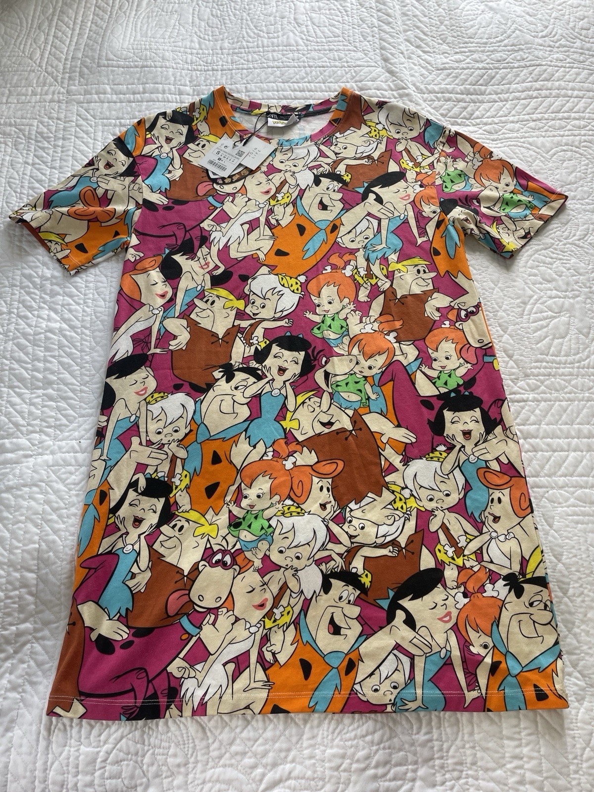 Zara / Flintstones Dress Size Small New with Tags