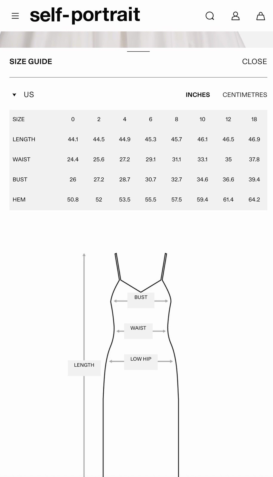self portrait MIDI DRESS WHITE COTTON GATHERED Size US 2 UK 6 $ 740