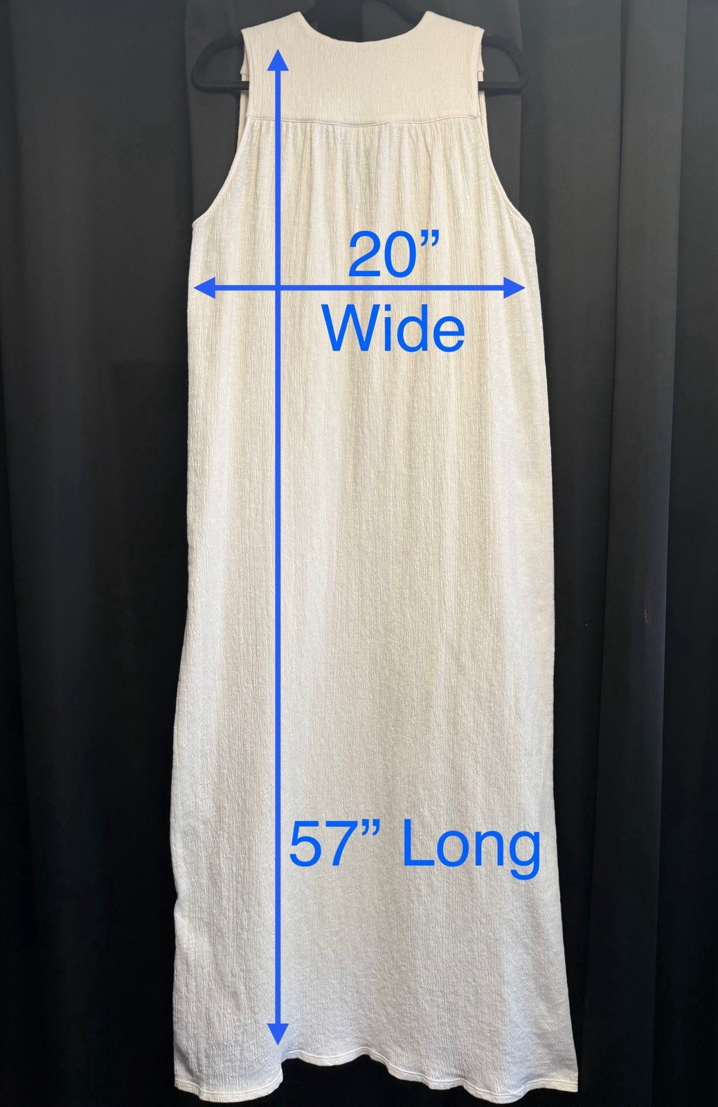 🏜️ Creamy Soft Cotton Maxi Dress by Richer Poorer, Tall, Long