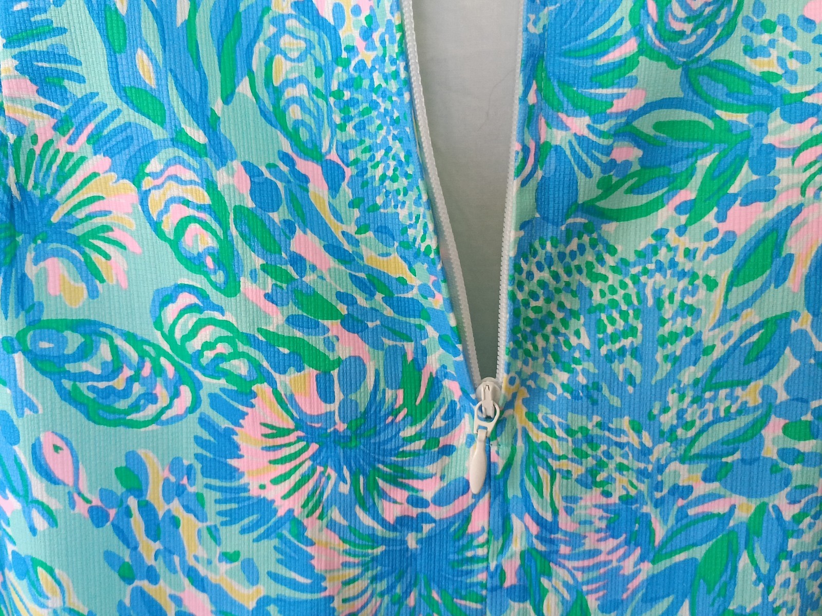 Lilly Pulitzer Women’s AshlerMaxi Dress Sleeveless Round Neck Lace Zip Size 8