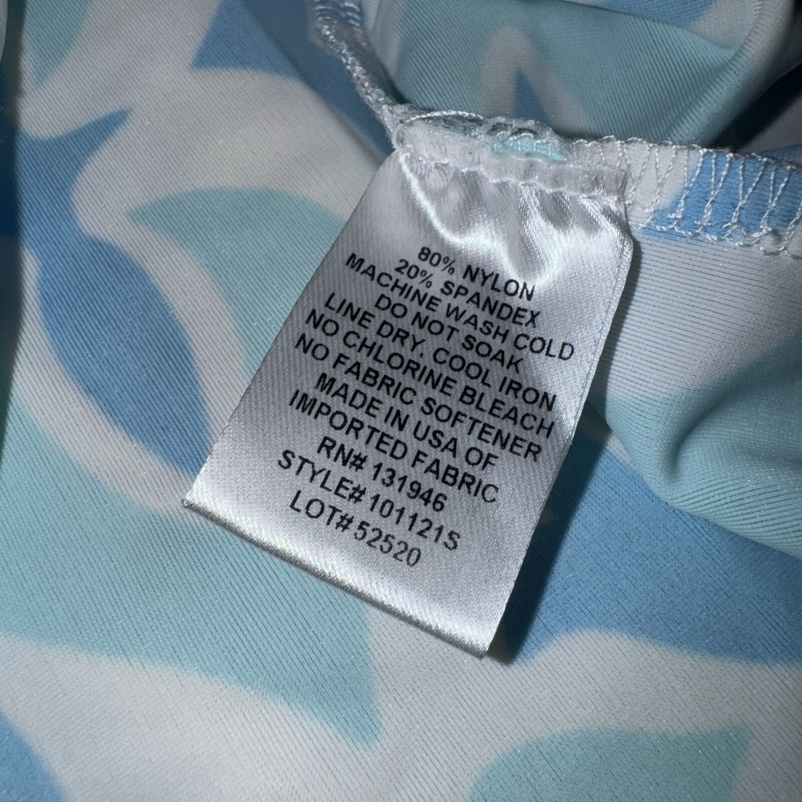Jude Connally Dress Womens Size Small Blue White Stretch Short Sleeve Geometric