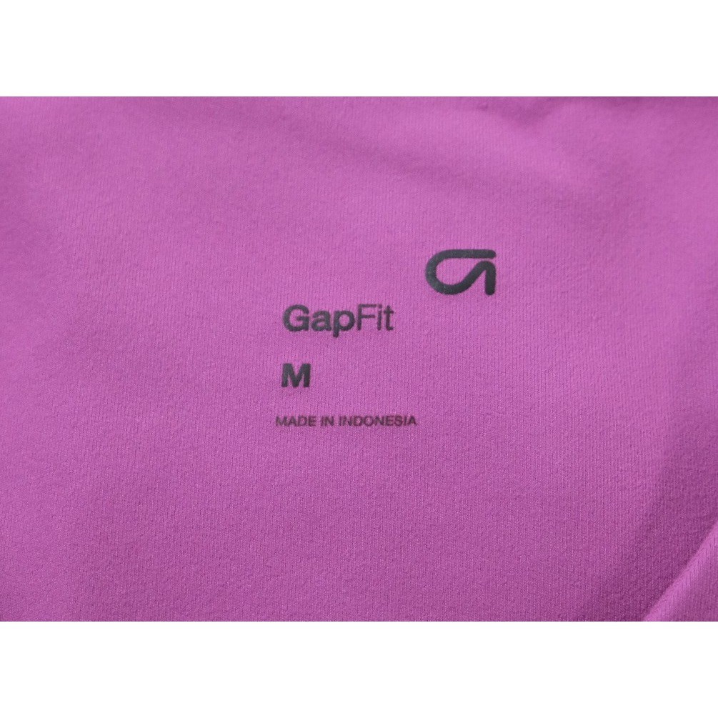 GapFit Womens Purple Athletic Exercise Dress Built-In Shorts V-Neck Size M