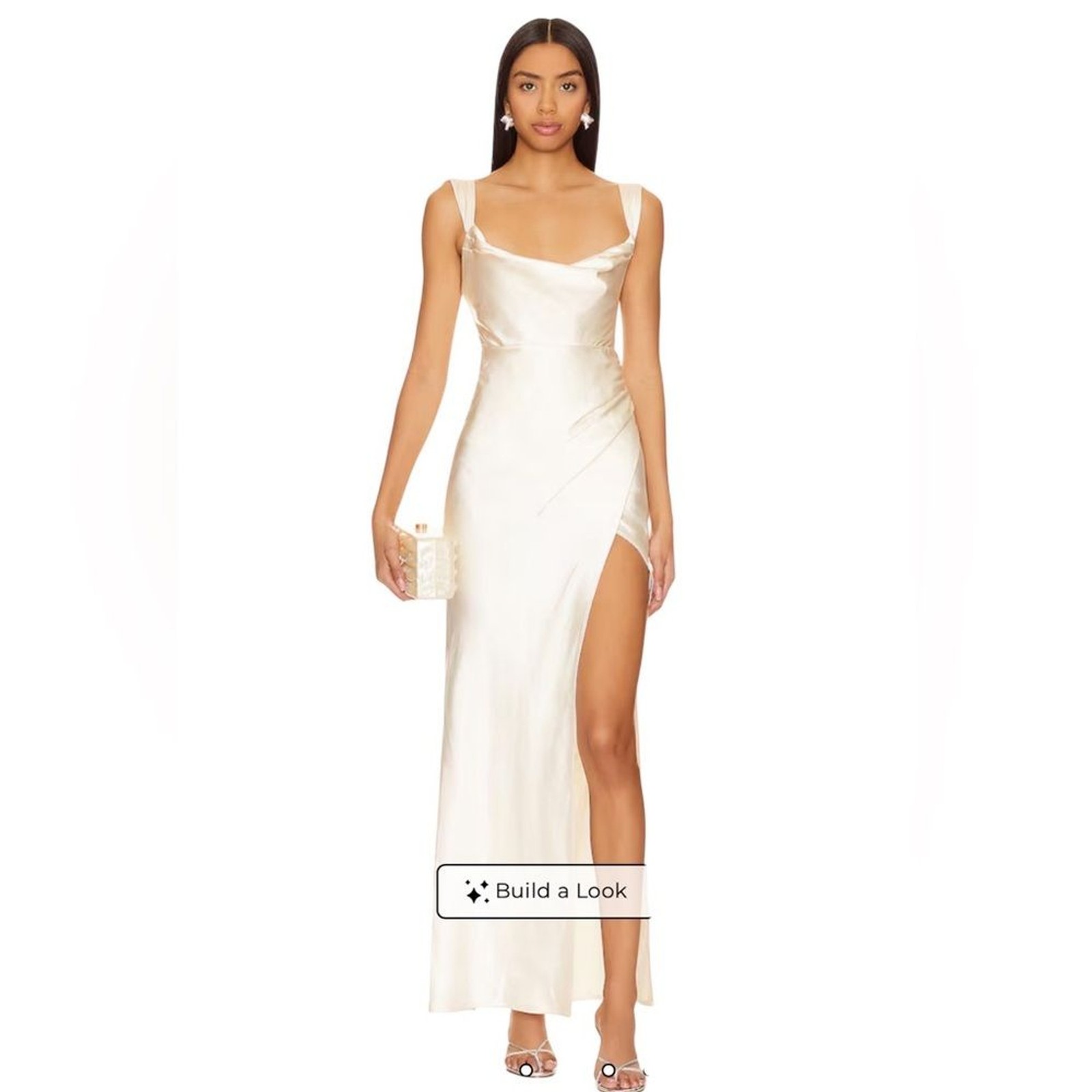 Runaway The Label- Havana Dress in Ivory Size Large