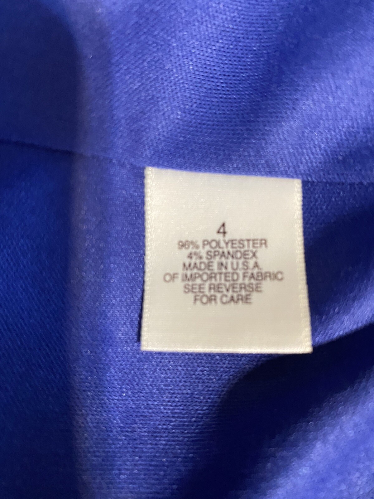 dress by ARDEN B, blue, size 4, 96% polyester 4 % spandex