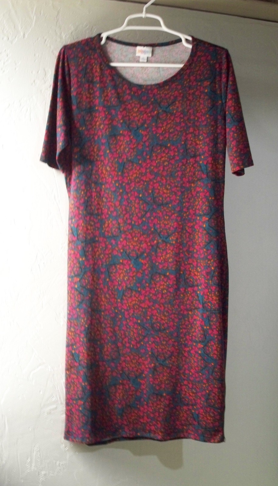 NEW LulaRoe Comfort Julia SS Dress size L NWT