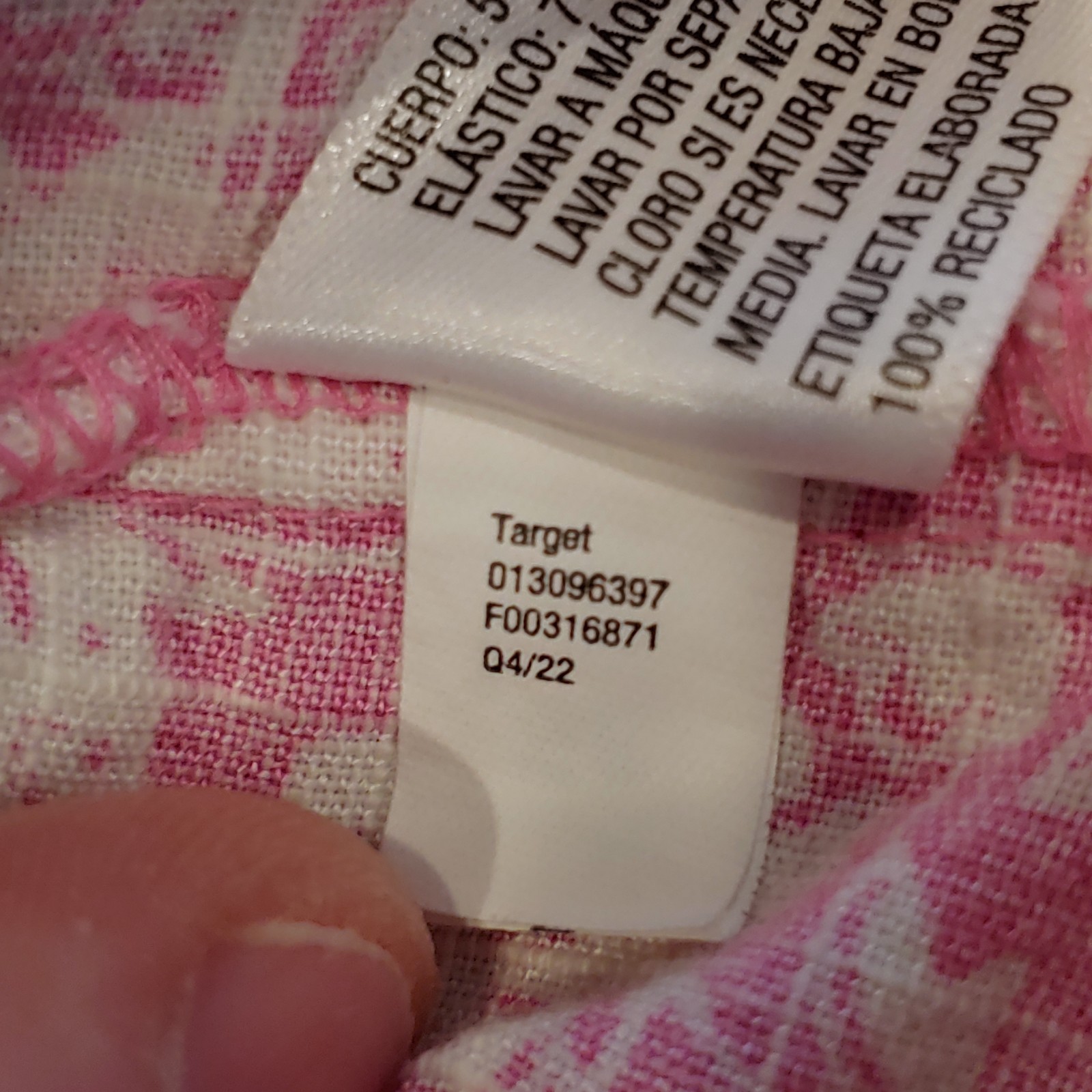 Women’s Universal Thread Smocked Mini Dress Pink Size M EUC 2022 Model