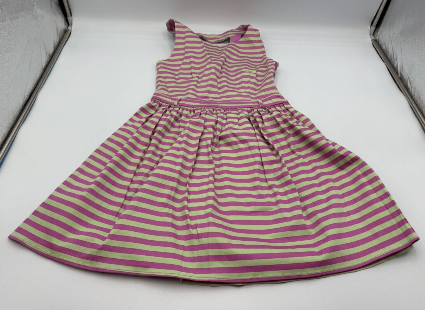 Womens City Studio OpenBack KneeLength Sundress 11 97% Cotton/3% Spandex NWOT