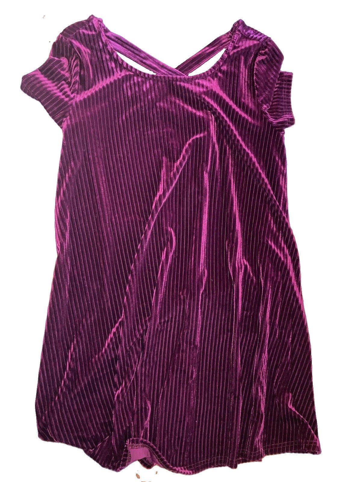 She + Sky Velvet Dress Womens NWT L