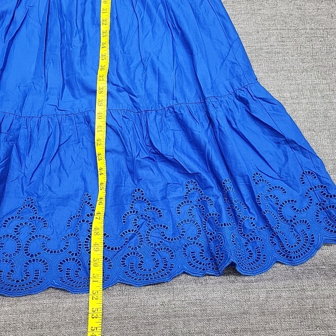 Destination 365 Womens Everyday Sleeveless Trendy Maxi Dress X-Small Size Blue
