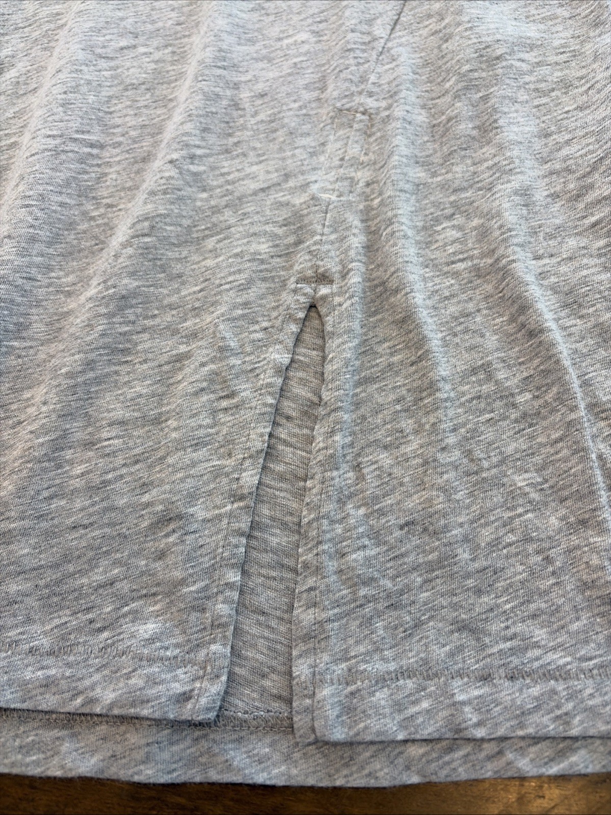 Rag & Bone Slub Dress Heather Grey S/P 100% Pima Cotton