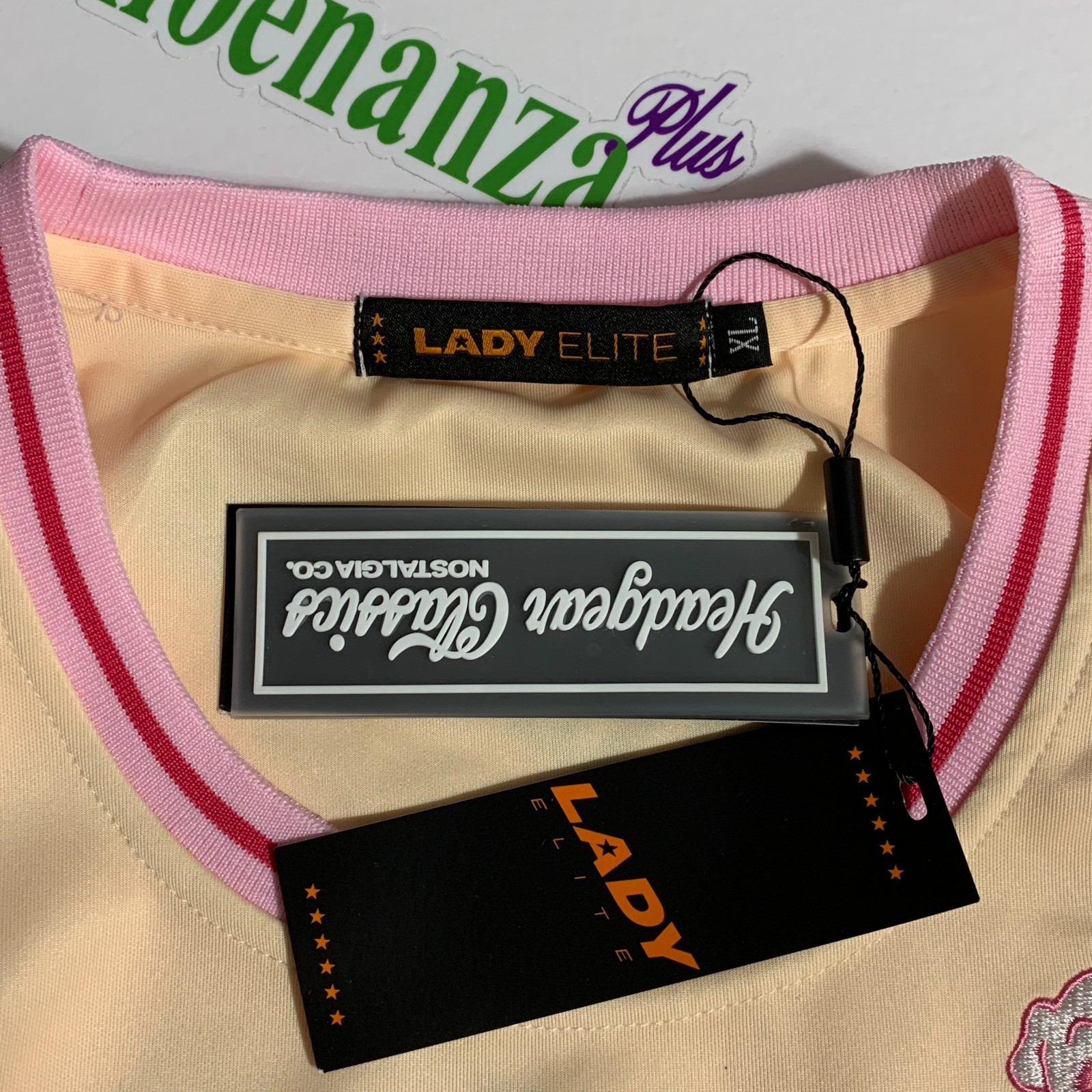 Headgear Classics Basketball Jersey Dress Lady Elite Betty Boop Be Mine Beige XL