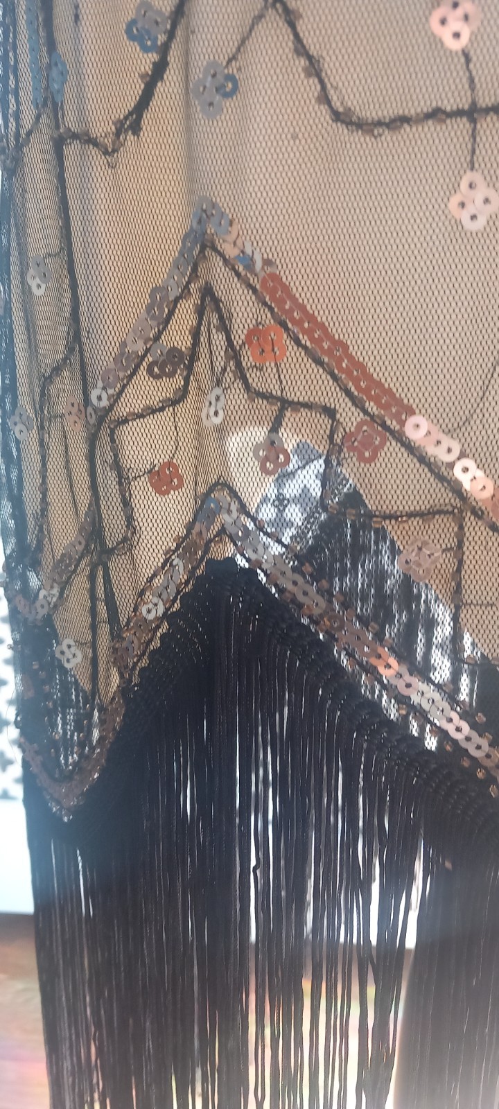 1920s Replica Chicago / Gatsby Beaded Flapper Dress – XL UK16/18