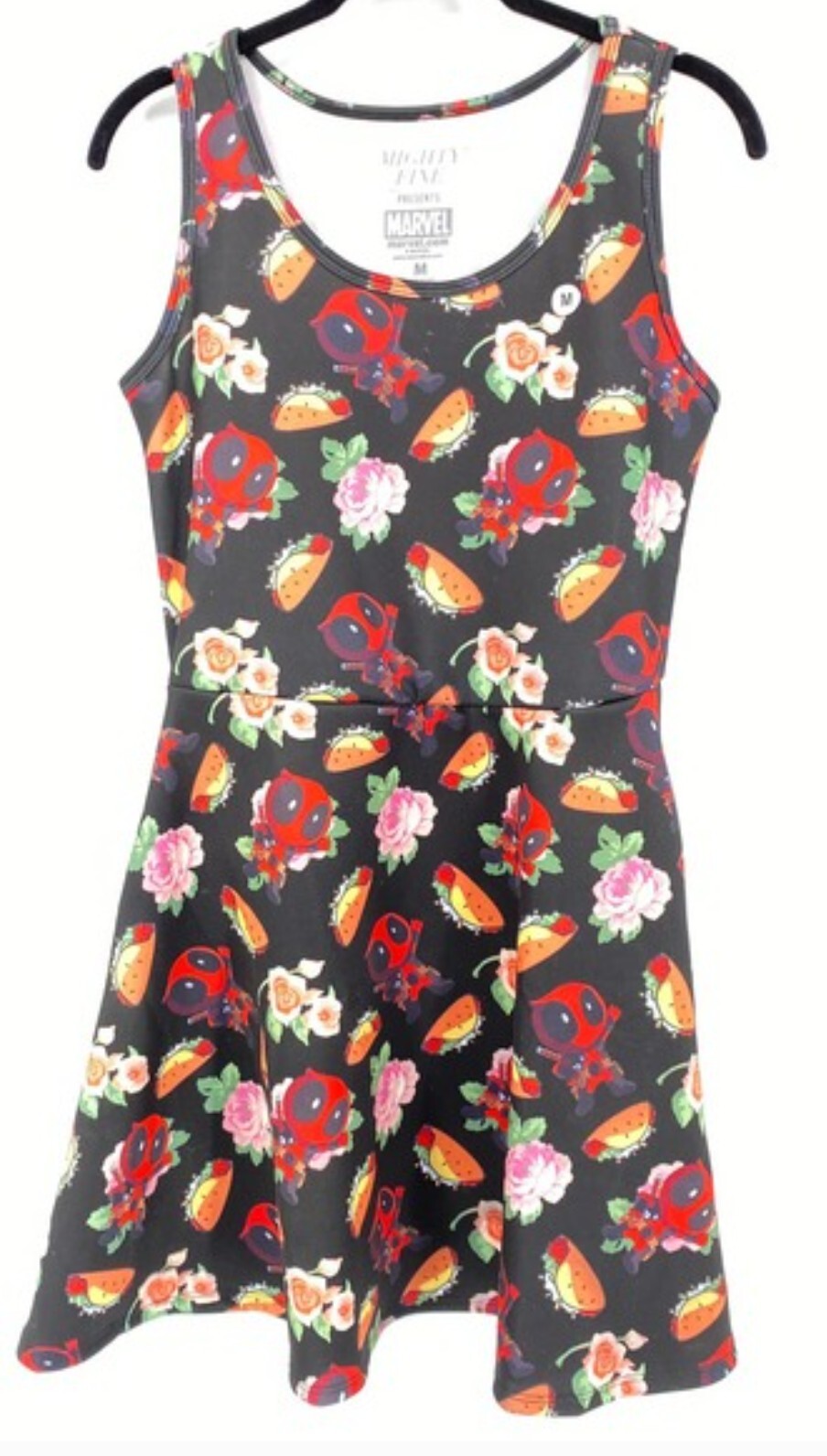 Mighty Fine Deadpool Taco Skater Dress ***NEW***