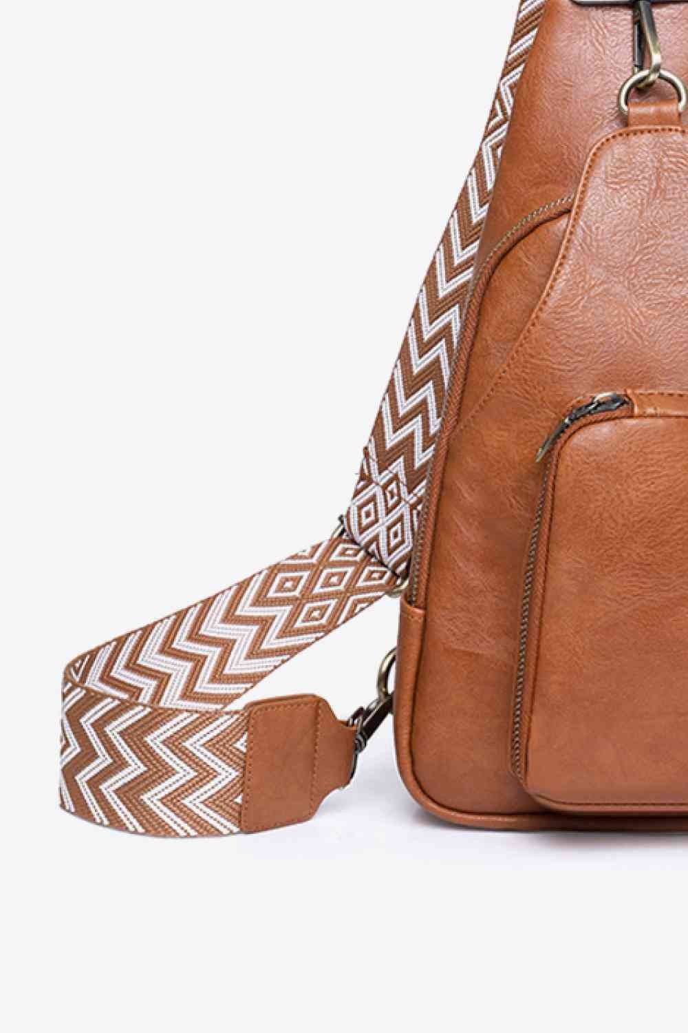Fetal Leather Sling Bag