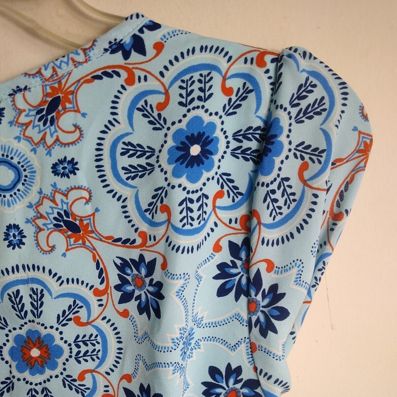 Red Camel Dress Womans Small Multicolored