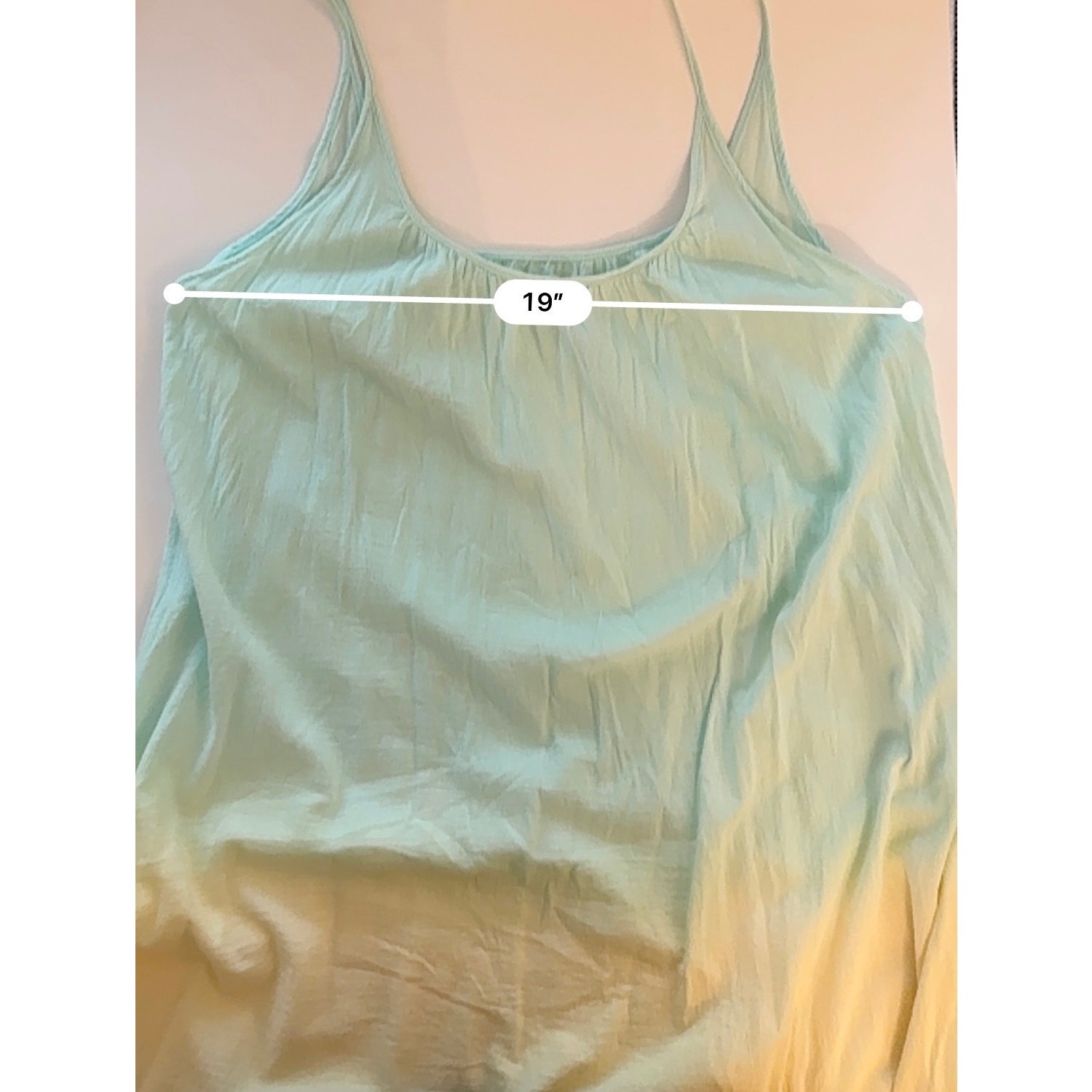 9seed Resort Ombre Cotton Maxi Dress One Size Made in California