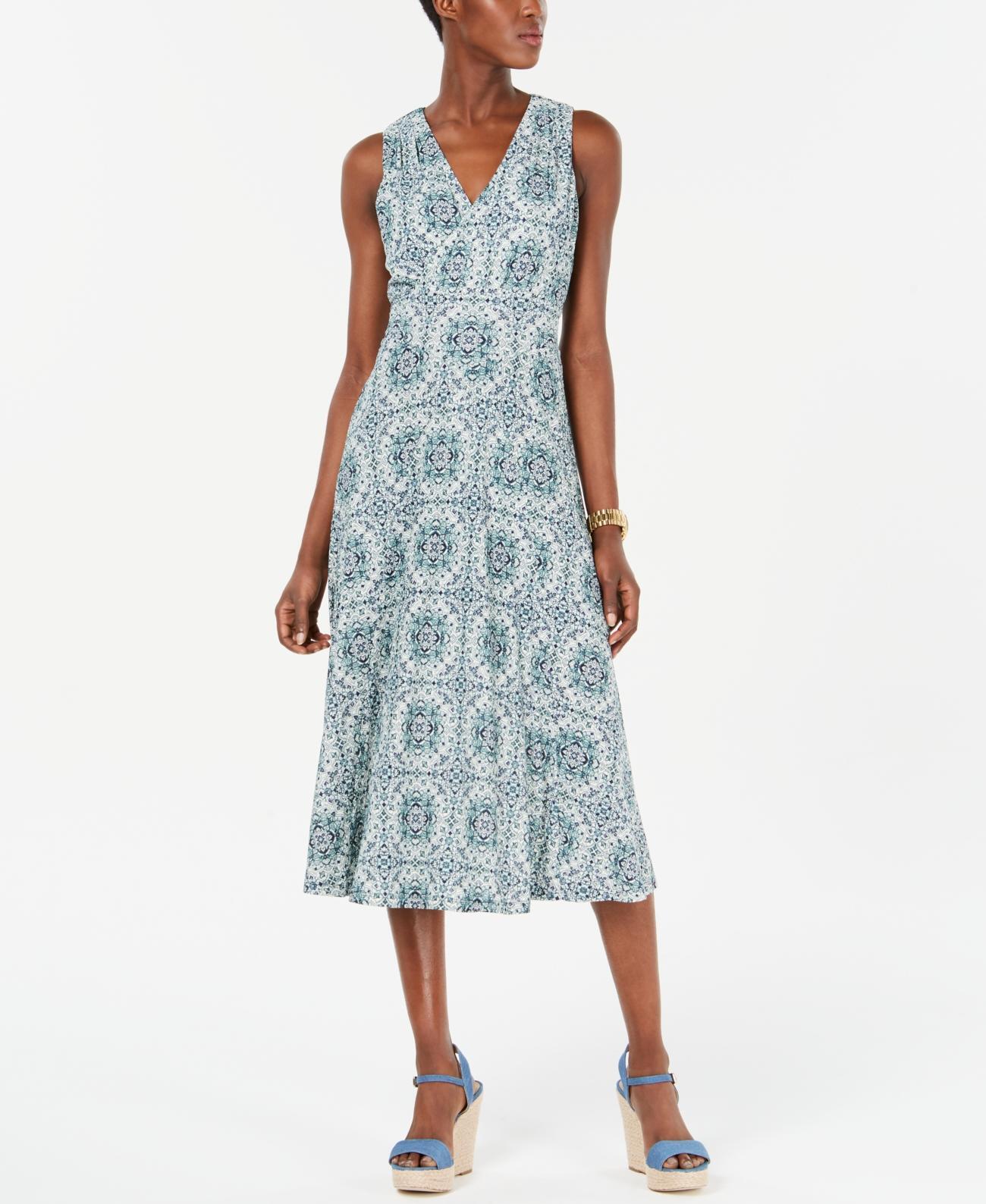Michael Kors 295597 Majorelle Crossover Maxi (Bone/Sea Green) Size L