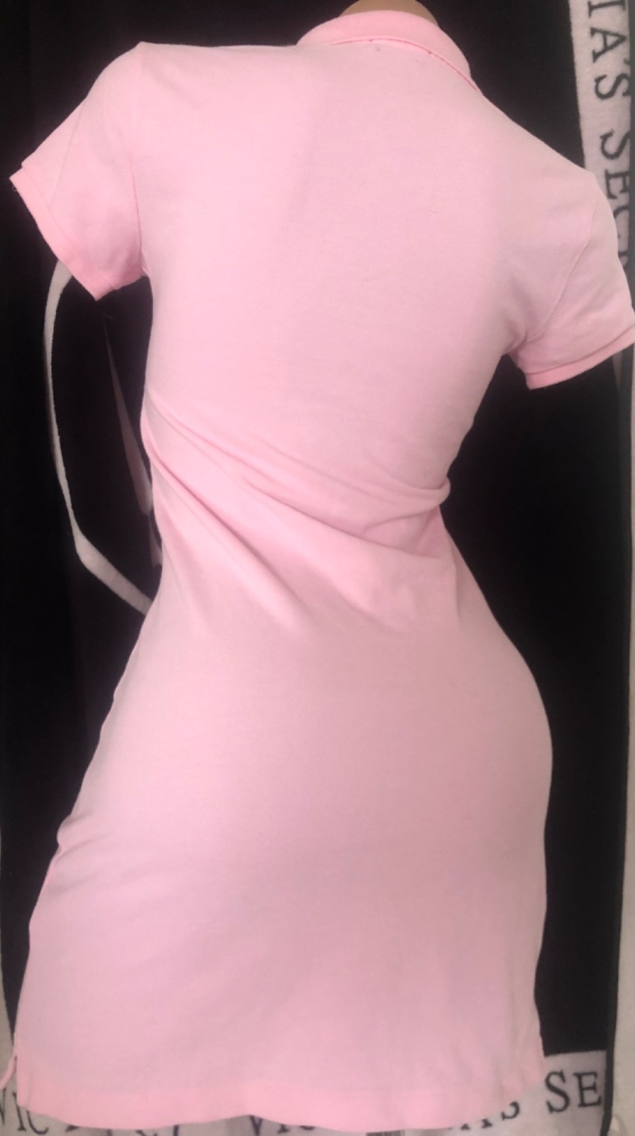 Polo Ralph Lauren The Mesh Mini Tennis Dress XS Pink