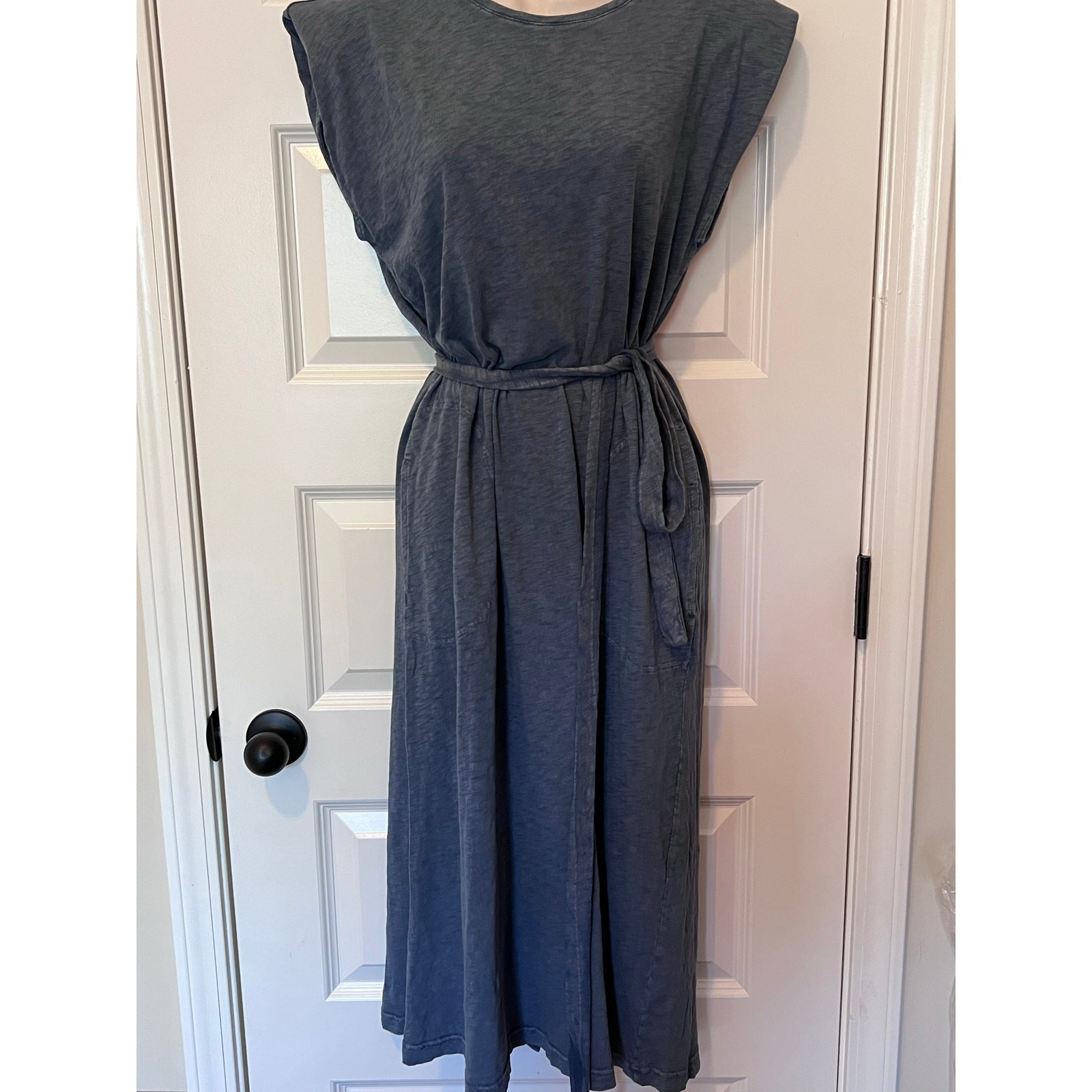 Hello Nite Vintage Indigo Midi Dress, Women’s Size S, NWT