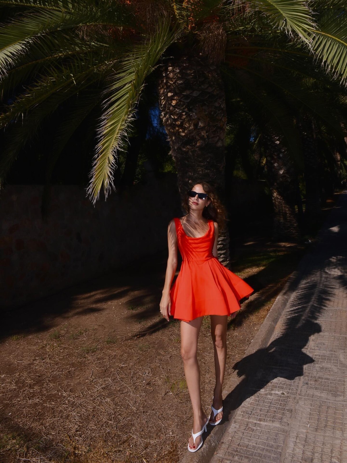 ALICE & OLIVIA (2) ESTRELLA CHILI PEPPER FIT N FLARE MINI DRESS NWT MSRP$550