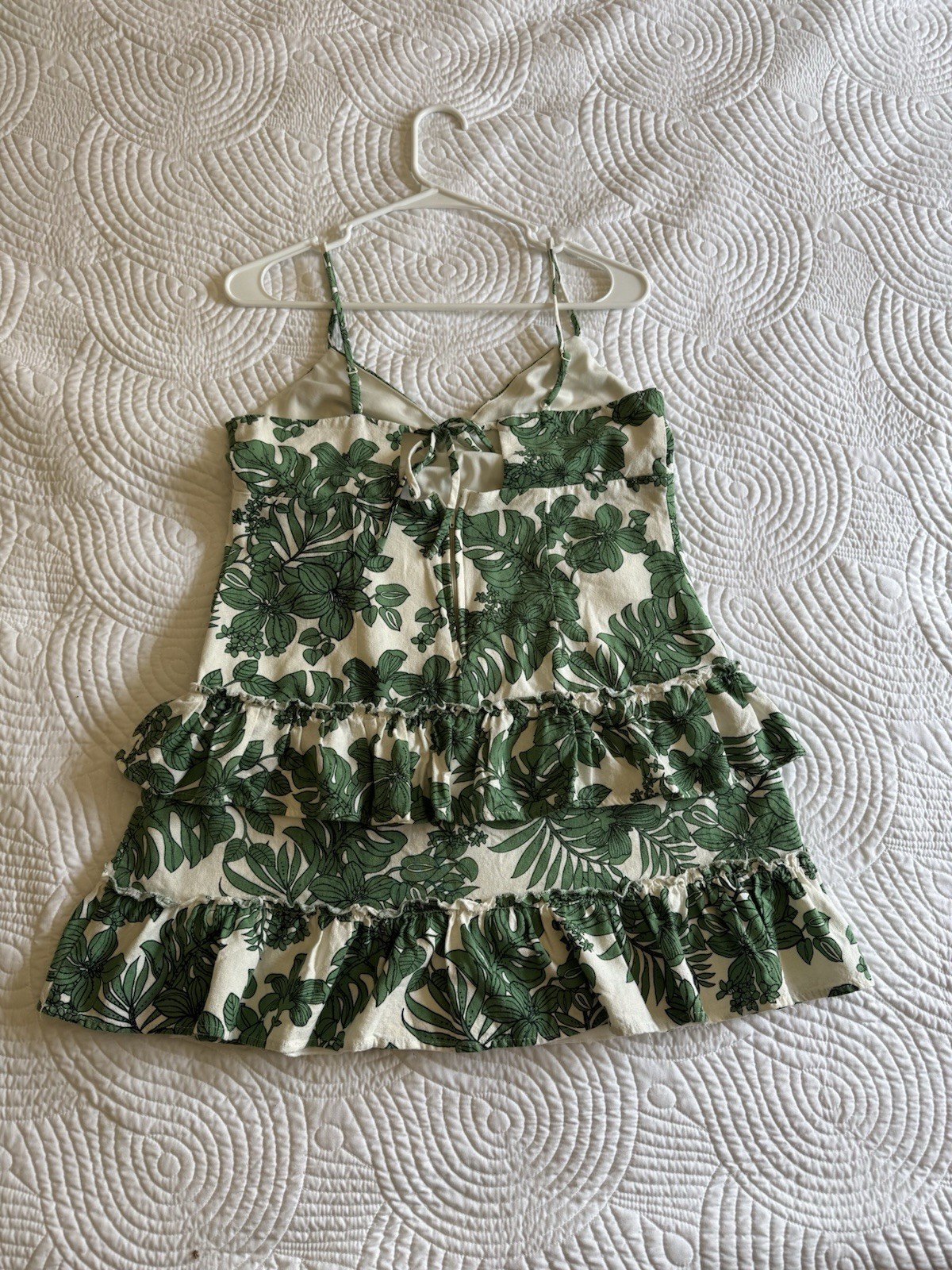 Lush Tropical City Studio Dress XL/8 Plants