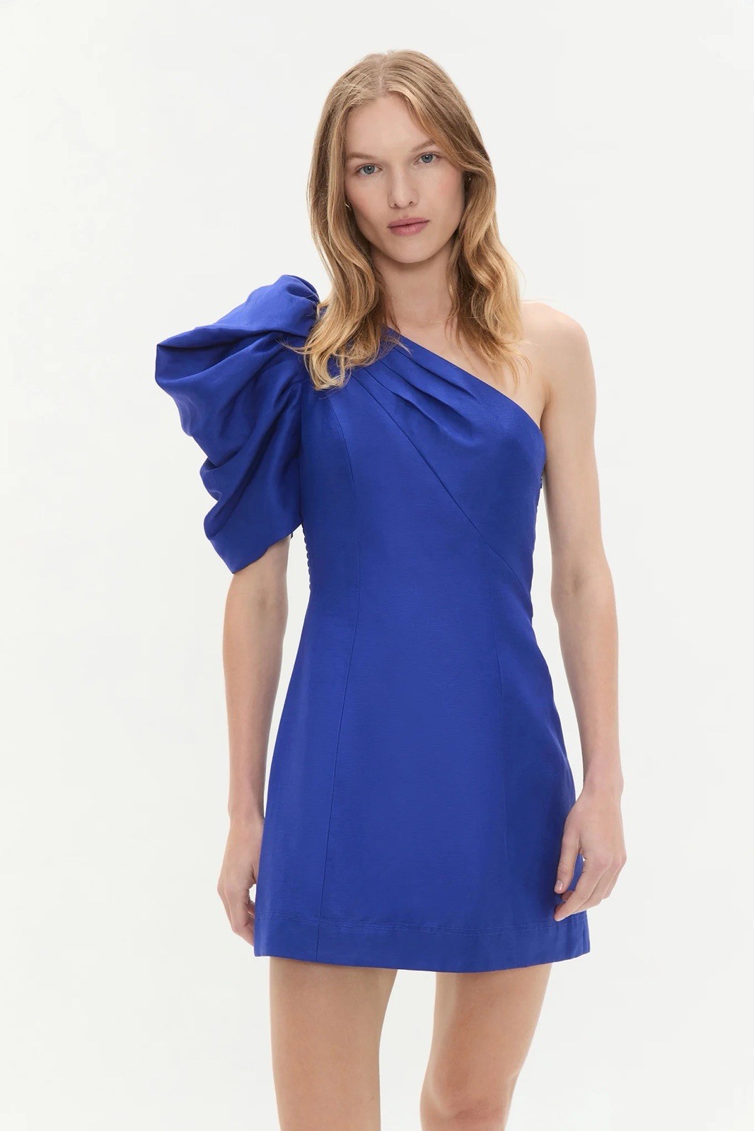 Aje Base Mini Dress; Blue; Size AU 8 / AU 10 RRP $499; Brand New