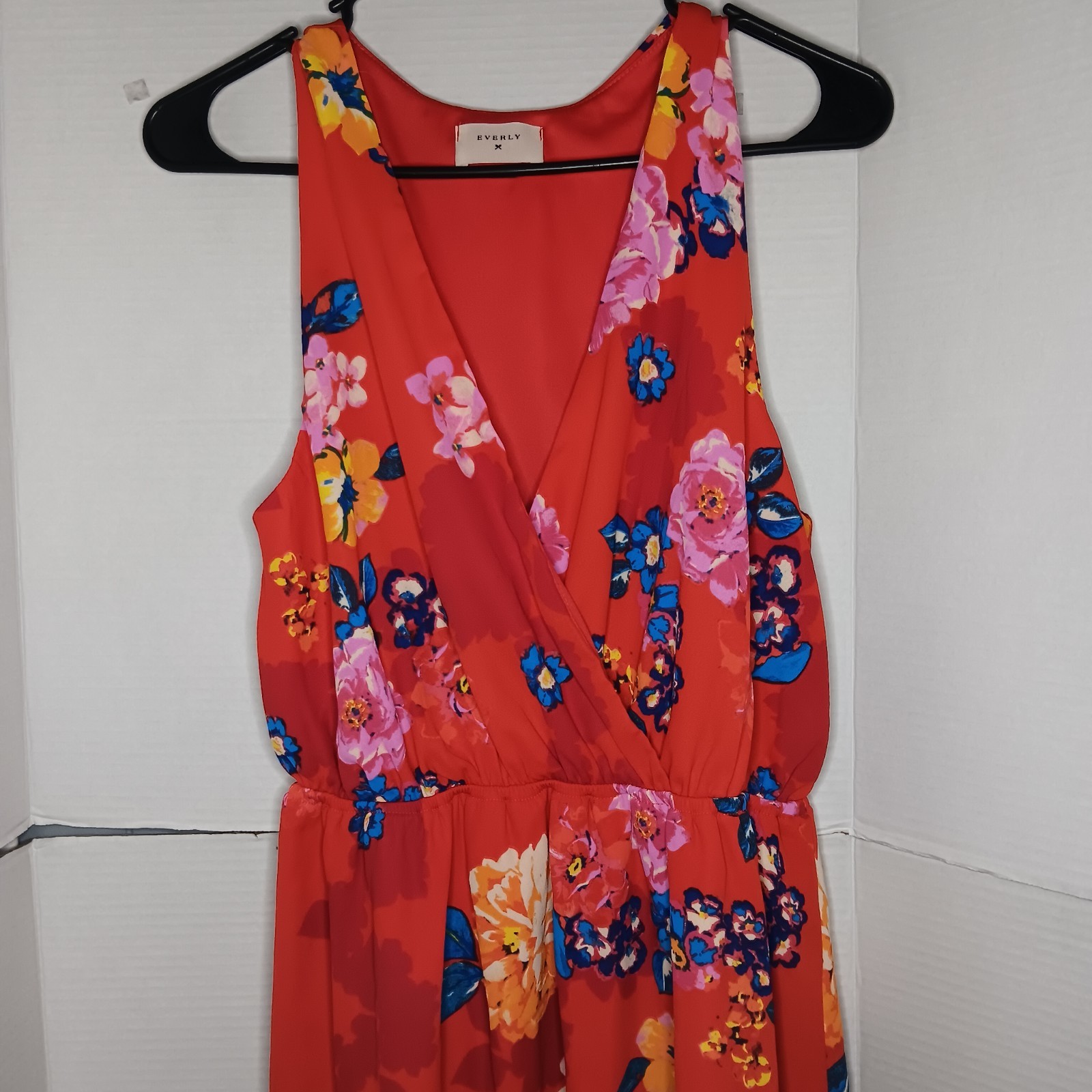 Anthropologie Everly Mini Dress L Sheer Floral Fairy Coquette Resortwear USA