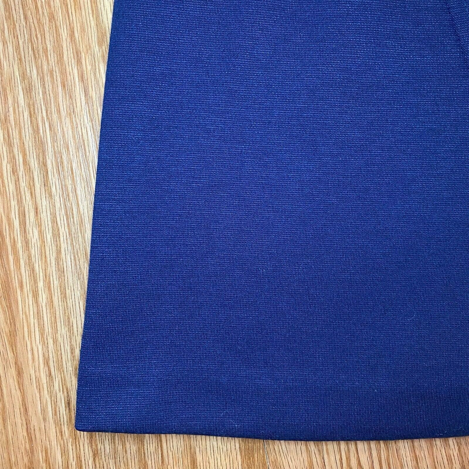 Maison Jules Blu Notte Blue Pleated Mini Dress Womens Large