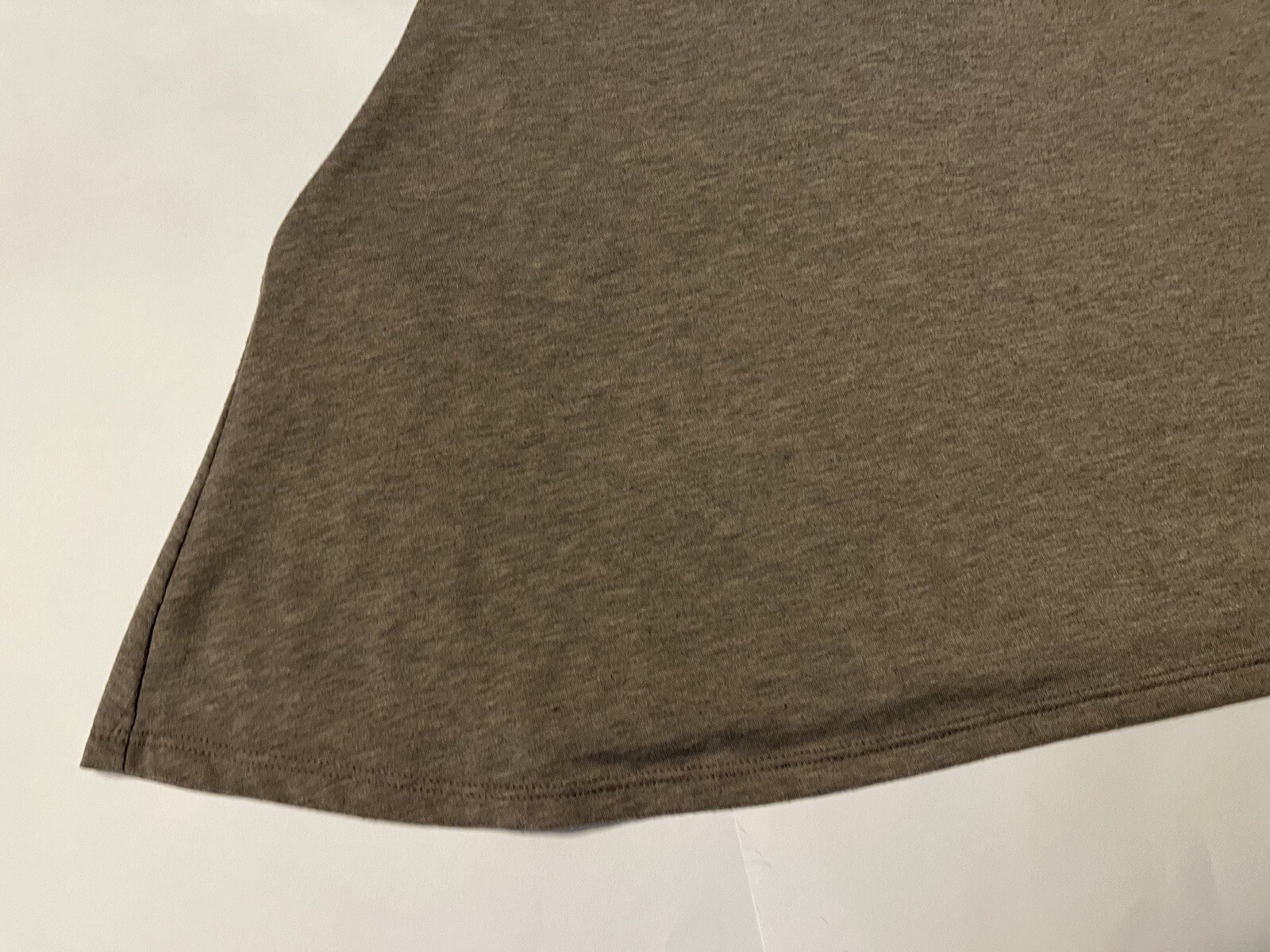 Lime & Chili Women’s Medium Long Sleeve Round Neck Heathered Tan Dress
