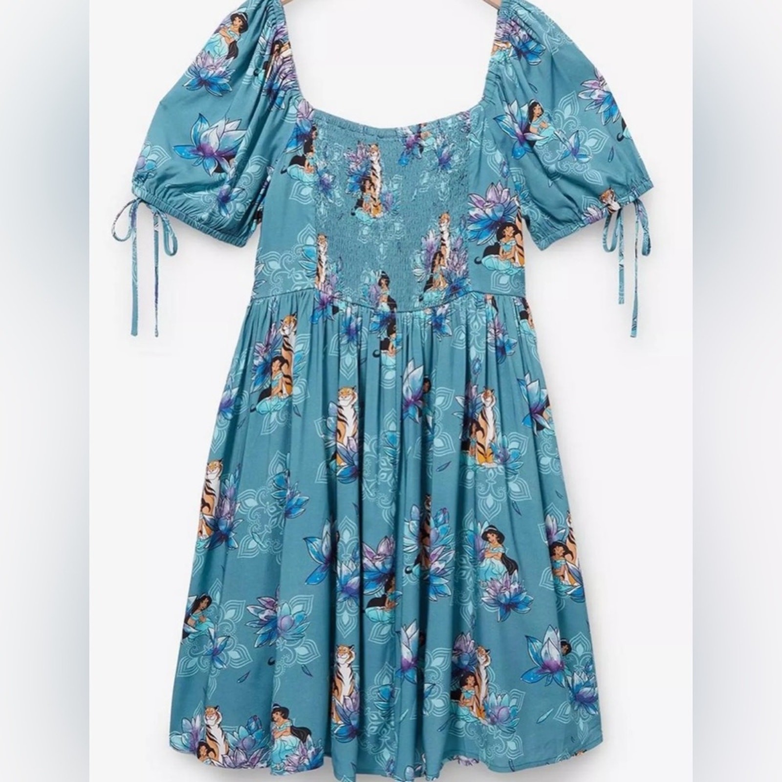 NWOT HER UNIVERSE DISNEY Aladdin Princess Jasmine Floral Midi Dress 4X